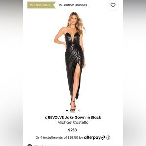 X REVOLVE Jake Gown in Black
Michael Costello